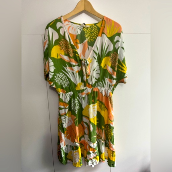 Roxy Floral Coverup Dress - Picture 4 of 7